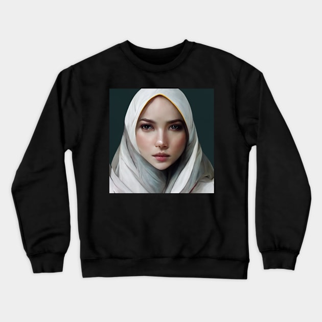 THE BEAUTY OF WOMAN Crewneck Sweatshirt by artbyalphonse